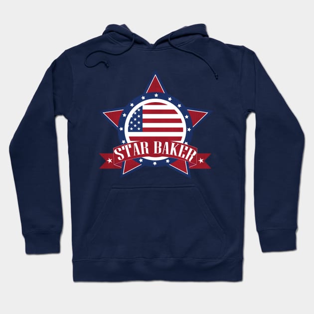 American star baker Hoodie by shimodesign